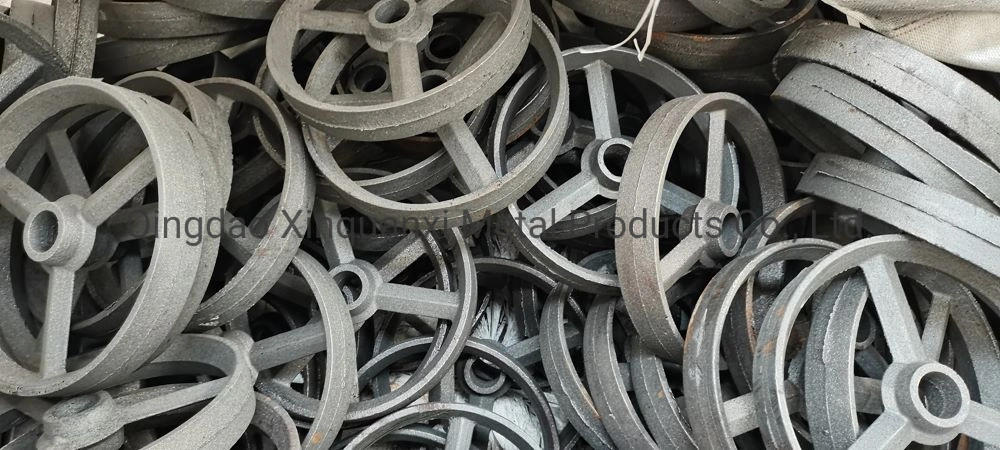 Cast Iron Sand Casting Customized Cast Wheel Special Wheel for Breeding Equipment