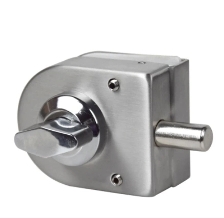 Glass Door Floor Latch Lock Bolt Ground Lock for Bathroom Toilet Shop