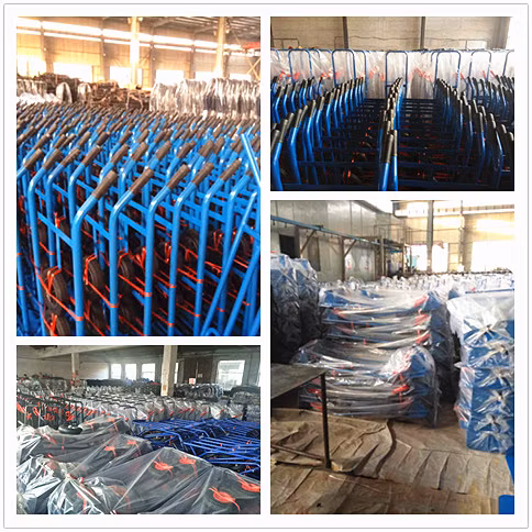 Caminhão de plataforma dobrável conversível 2 em 1 de liga de alumínio de aço de capacidade pesada OEM/caminhão de mão/carrinho de mão