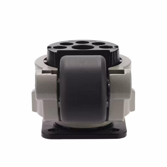 Rodízio de nivelamento ajustável da roda de nylon com altura de carga alta de 1500 kg