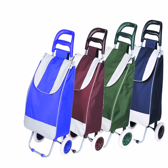 Carrinho de compras portátil dobrável para escadas